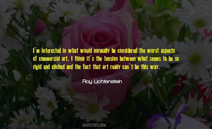 Roy Lichtenstein Quotes #1383791
