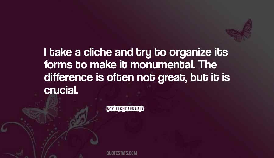 Roy Lichtenstein Quotes #1651680