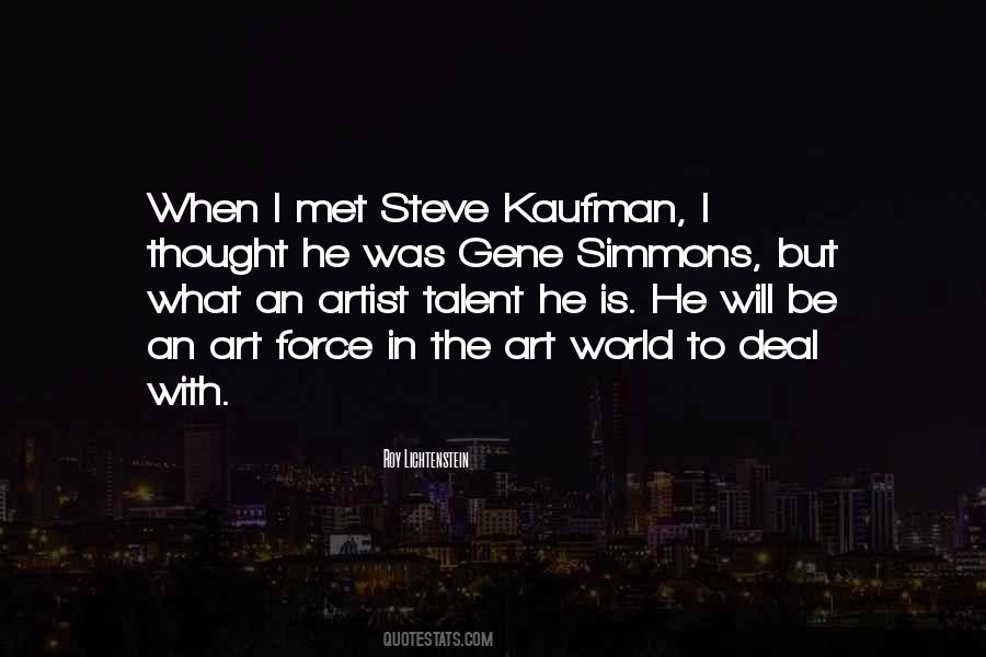 Roy Lichtenstein Quotes #235326