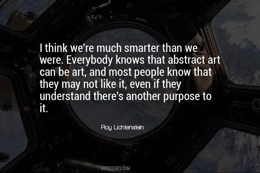 Roy Lichtenstein Quotes #319410