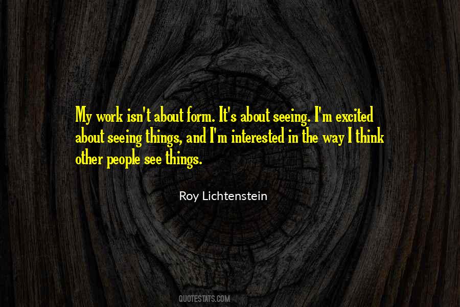 Roy Lichtenstein Quotes #417549
