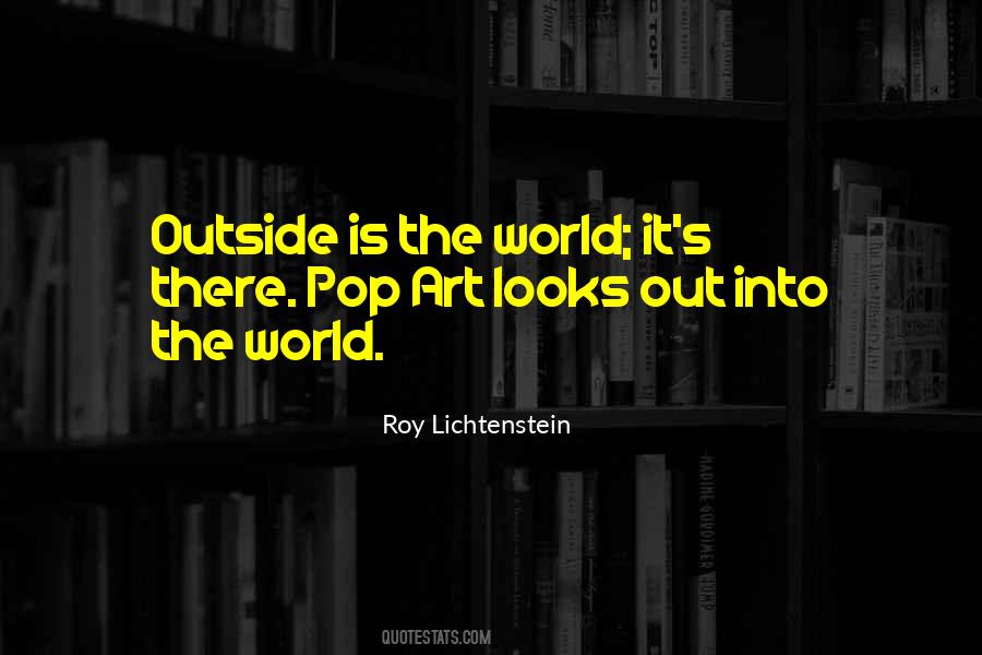 Roy Lichtenstein Quotes #677769