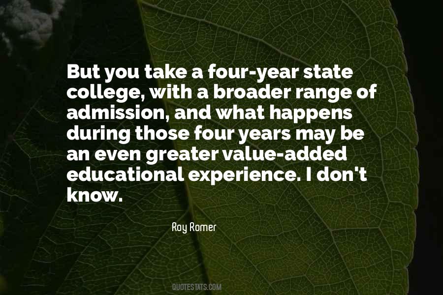 Roy Romer Quotes #1482079