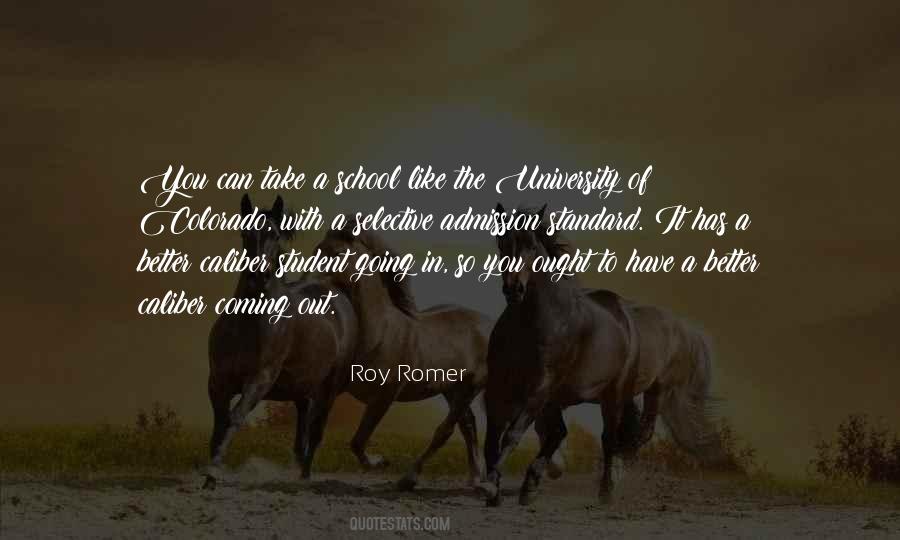 Roy Romer Quotes #446619