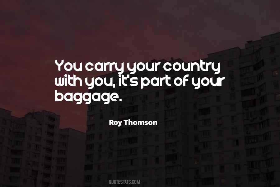 Roy Thomson Quotes #256848 Roy Thomson Quotes #256848