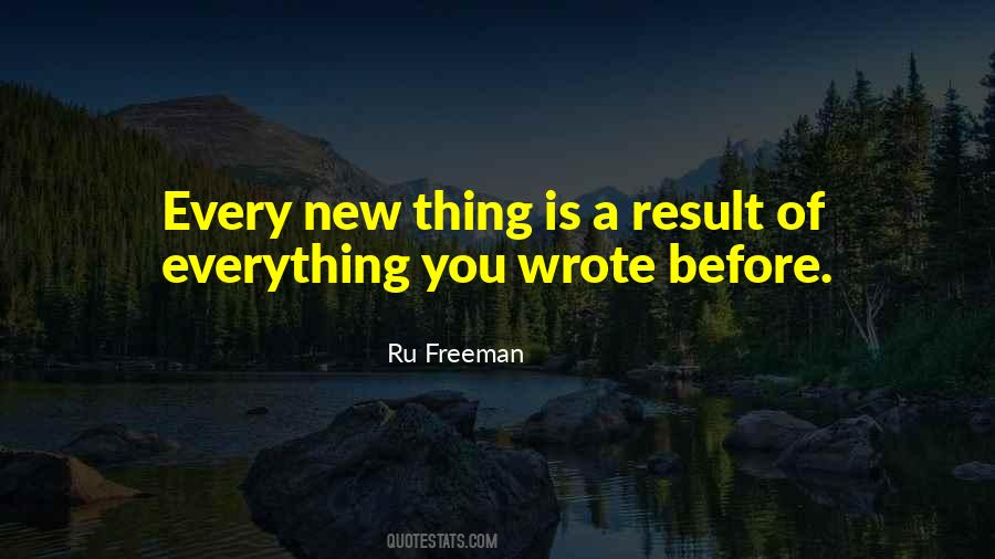Ru Freeman Quotes #1002197