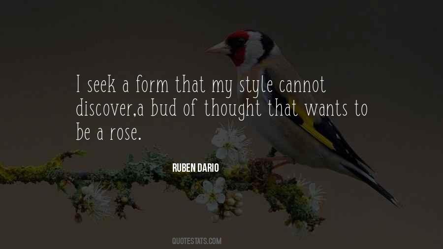 Ruben Dario Quotes #1721451