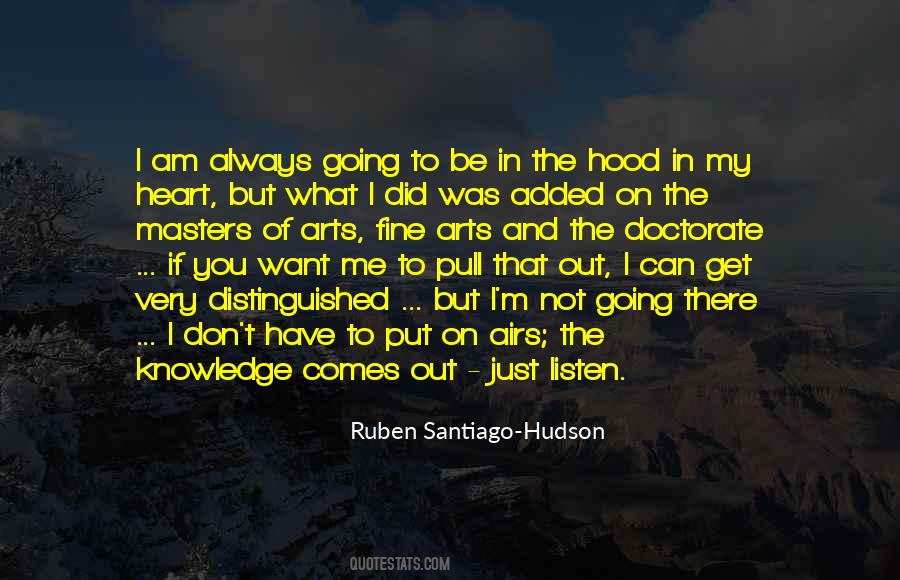 Ruben Santiago-Hudson Quotes #1220173