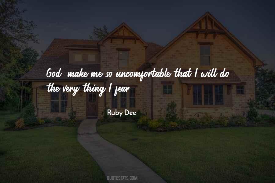 Ruby Dee Quotes #1336750