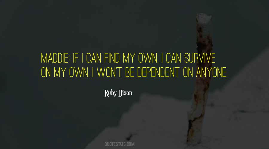 Ruby Dixon Quotes #981522