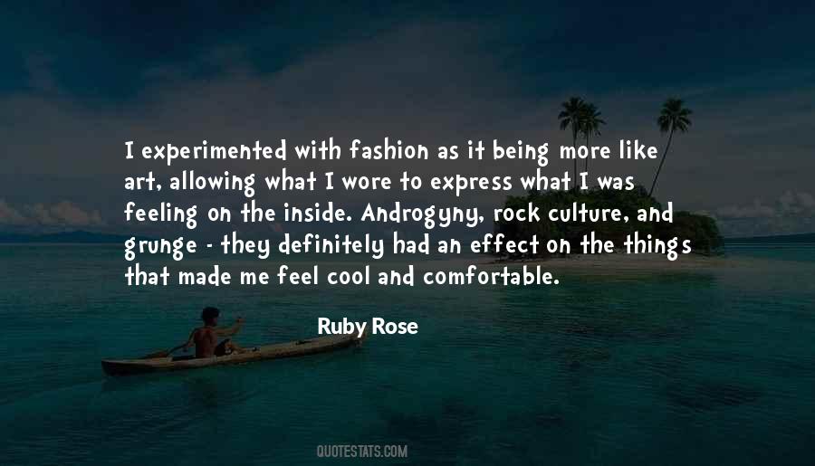 Ruby Rose Quotes #690189