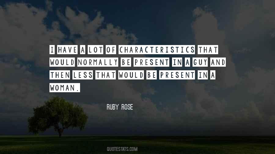 Ruby Rose Quotes #802471