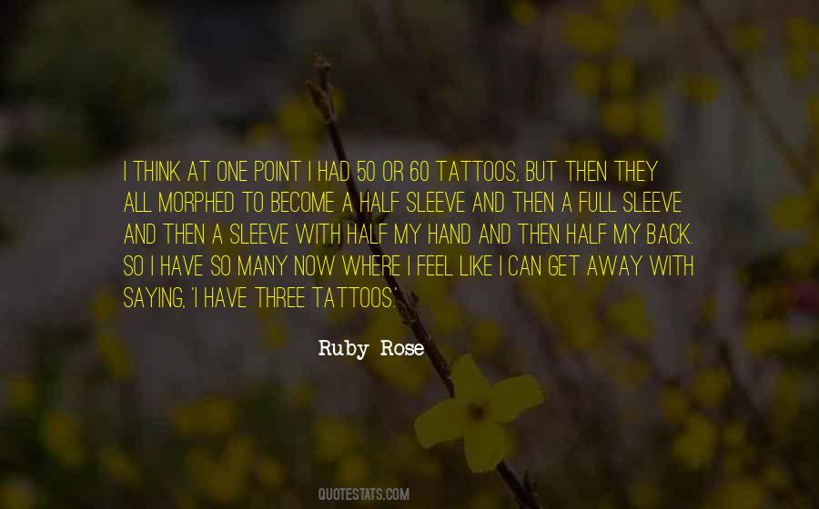 Ruby Rose Quotes #803320