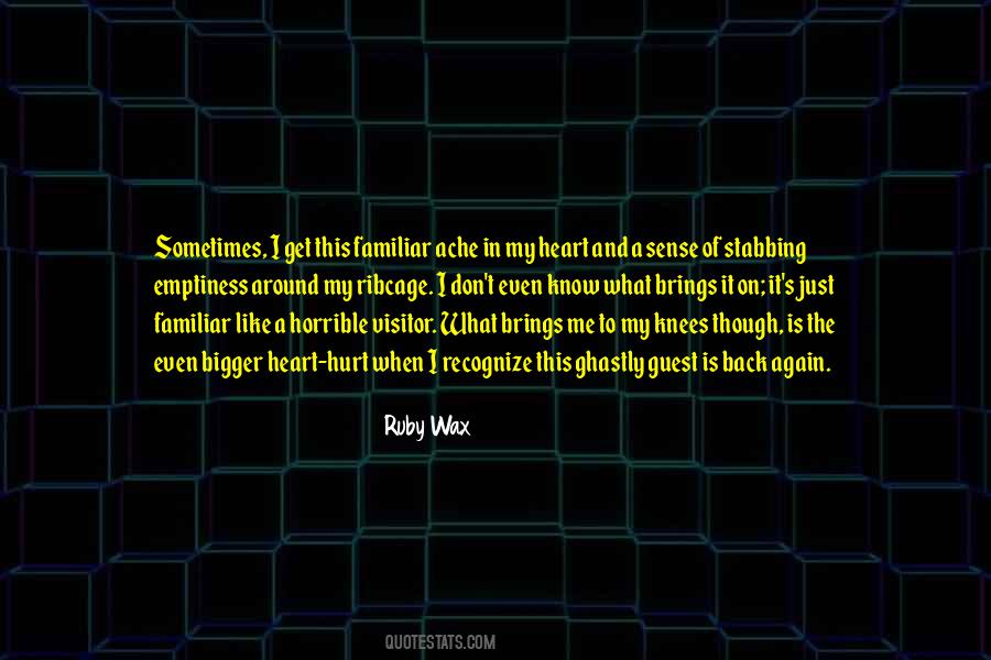 Ruby Wax Quotes #1621480