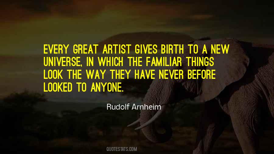 Rudolf Arnheim Quotes #1068918