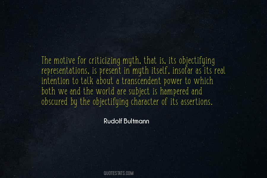 Rudolf Bultmann Quotes #889070