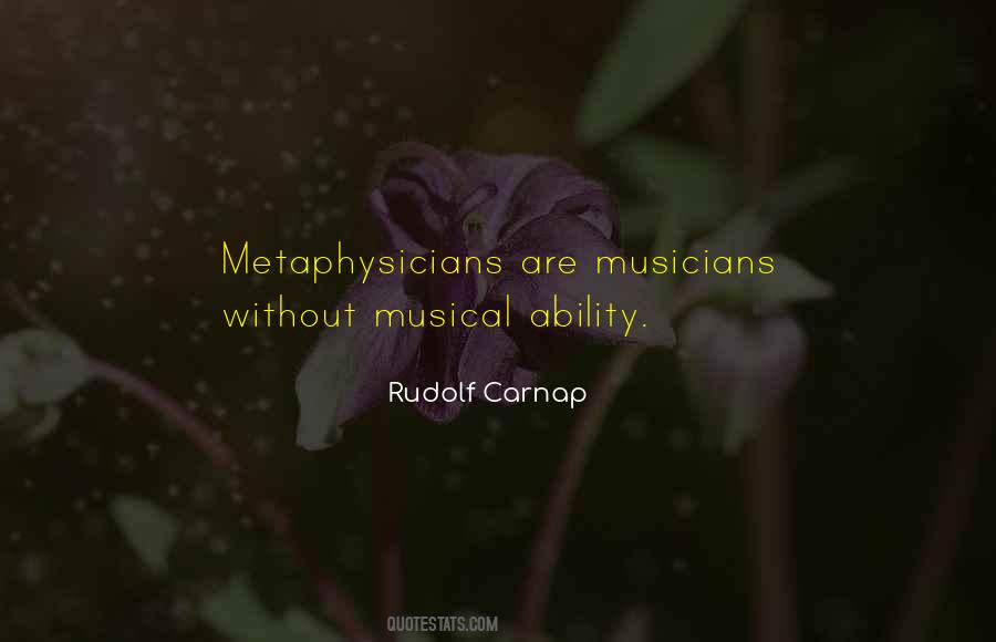 Rudolf Carnap Quotes #710380