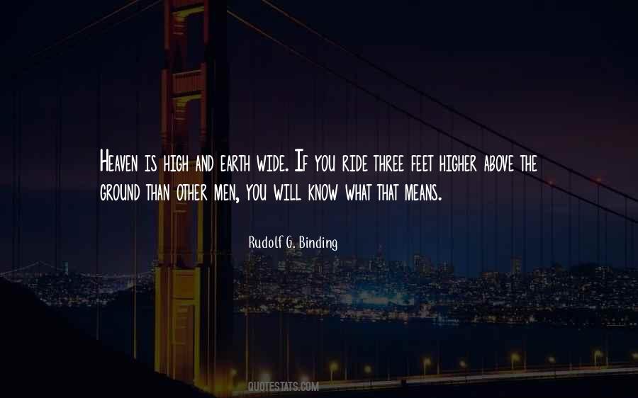 Rudolf G. Binding Quotes #3205