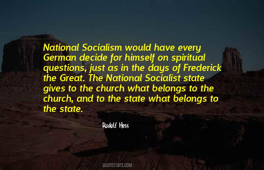 Rudolf Hess Quotes #1788827