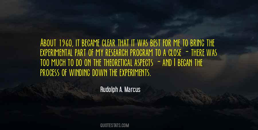 Rudolph A. Marcus Quotes #1098944