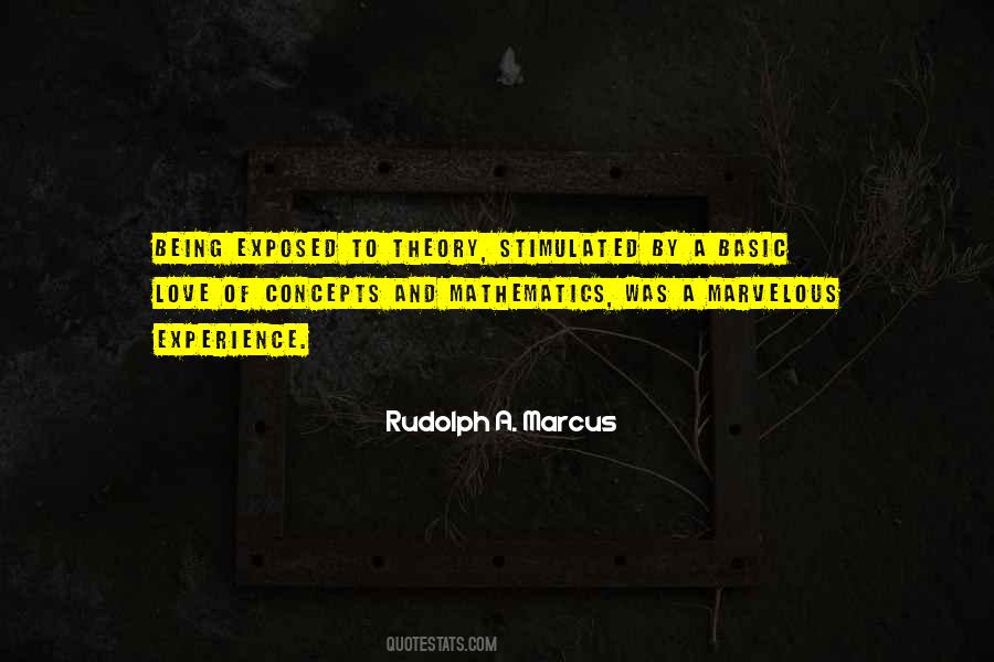 Rudolph A. Marcus Quotes #1214490