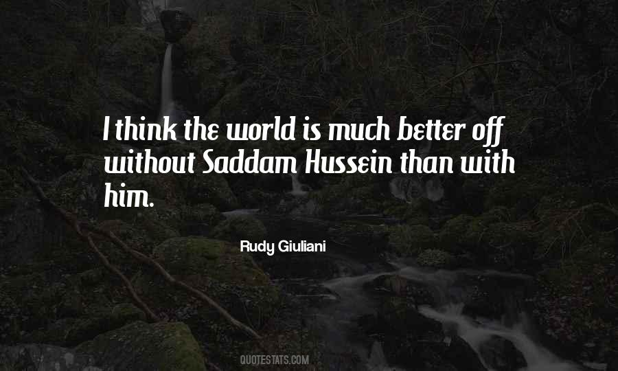 Rudy Giuliani Quotes #621077