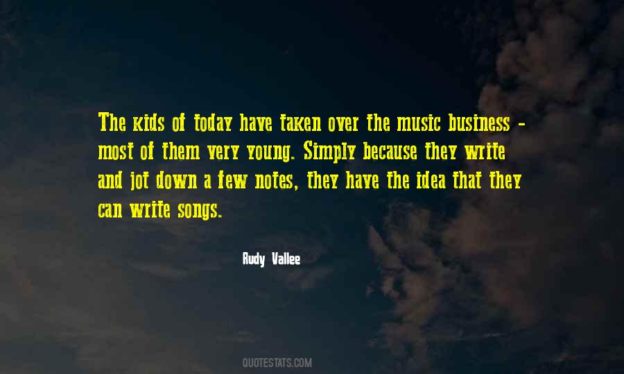 Rudy Vallee Quotes #1113642