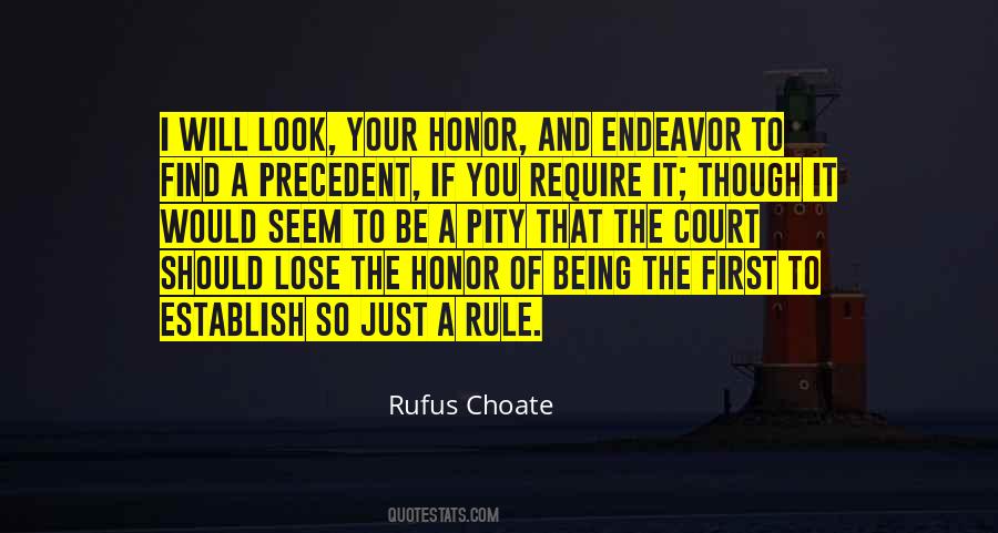 Rufus Choate Quotes #1113797