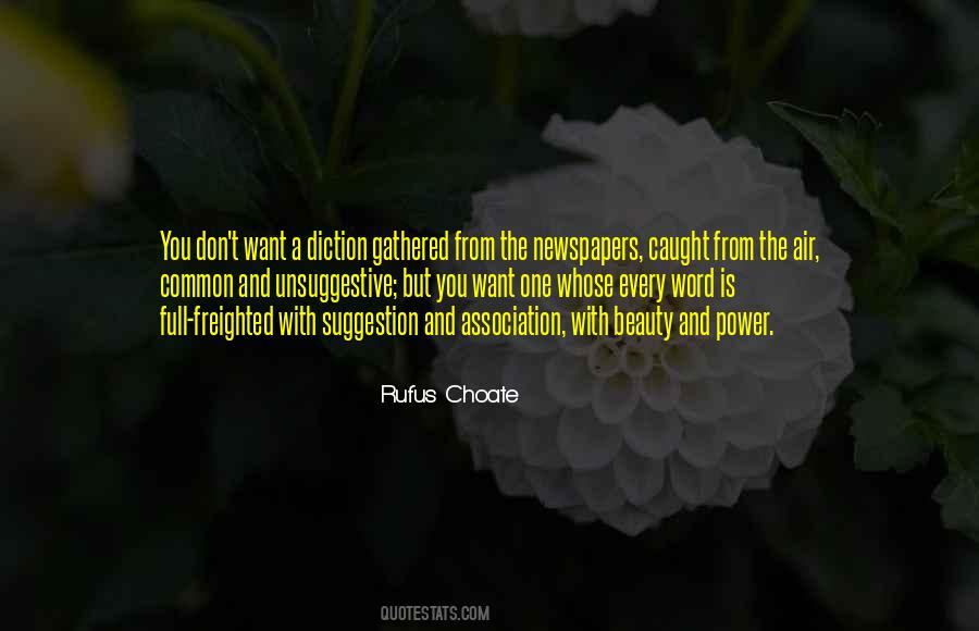 Rufus Choate Quotes #1625857