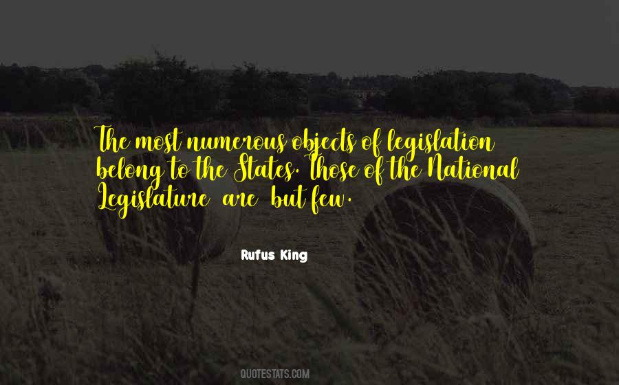 Rufus King Quotes #637380