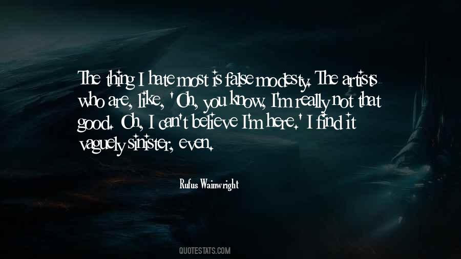 Rufus Wainwright Quotes #1650702