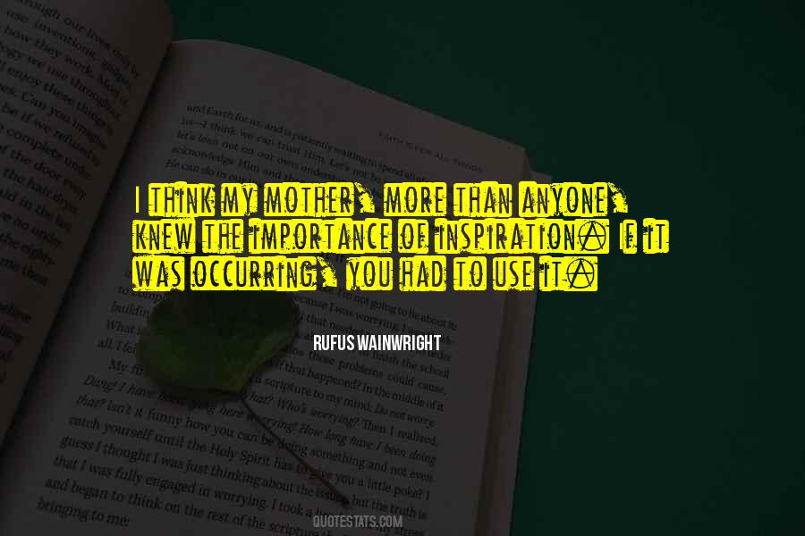 Rufus Wainwright Quotes #779485