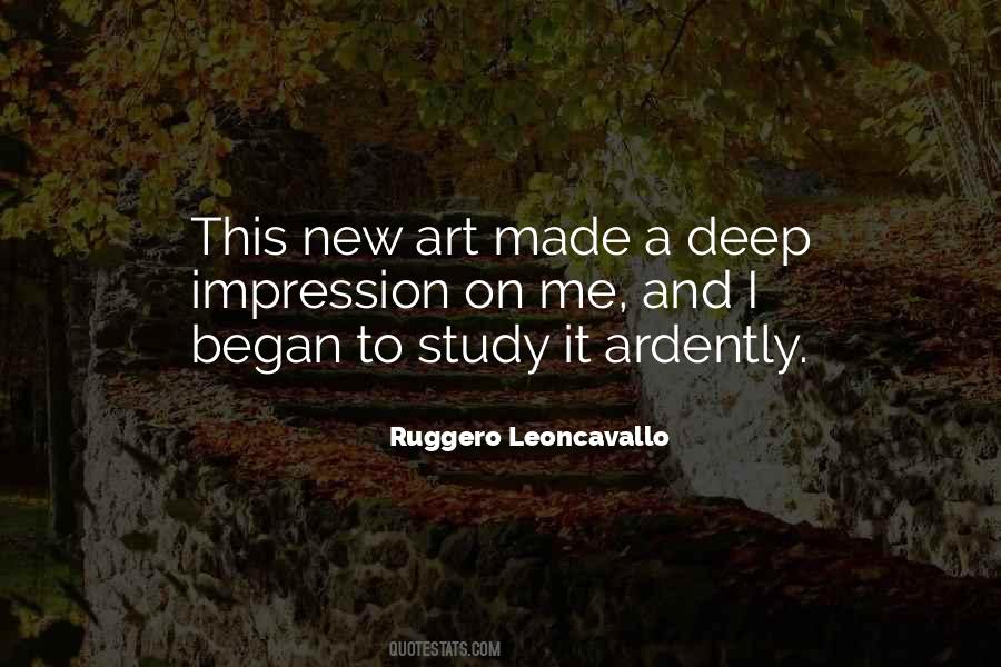 Ruggero Leoncavallo Quotes #1844286