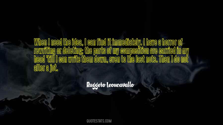 Ruggero Leoncavallo Quotes #821249