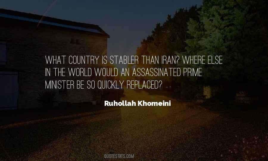 Ruhollah Khomeini Quotes #290653