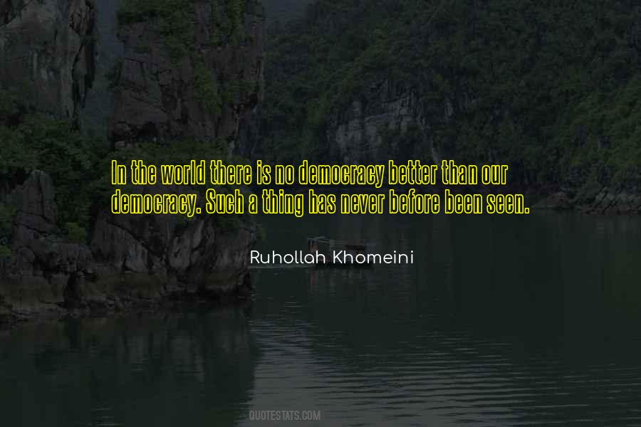 Ruhollah Khomeini Quotes #530046