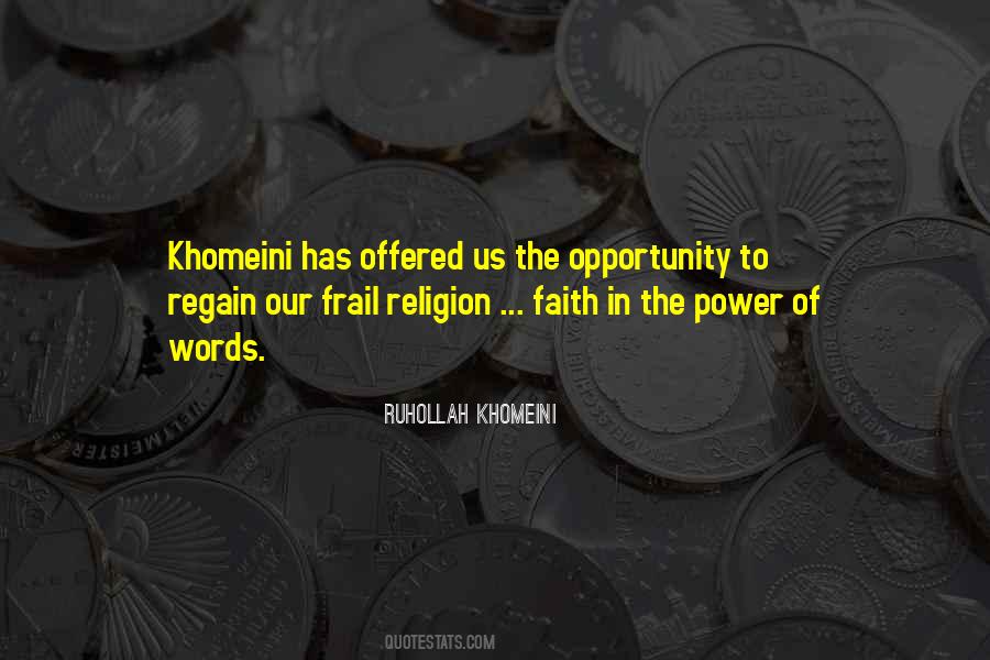 Ruhollah Khomeini Quotes #867294