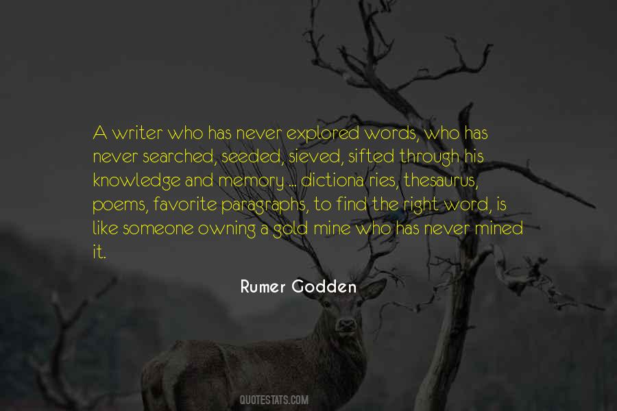 Rumer Godden Quotes #410839
