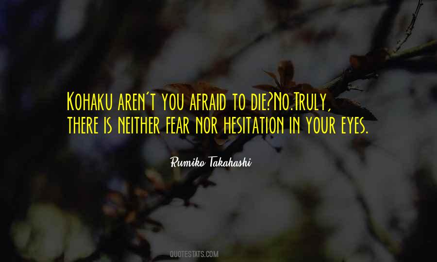 Rumiko Takahashi Quotes #1613493