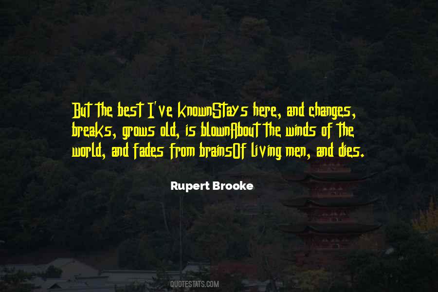 Rupert Brooke Quotes #666357