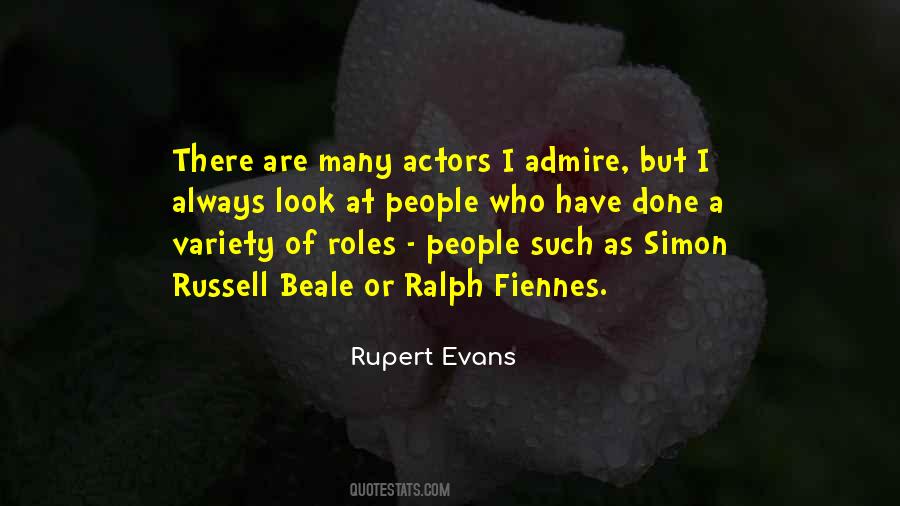 Rupert Evans Quotes #1045718