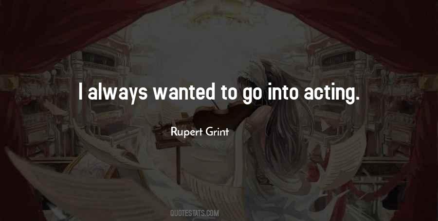 Rupert Grint Quotes #1761760