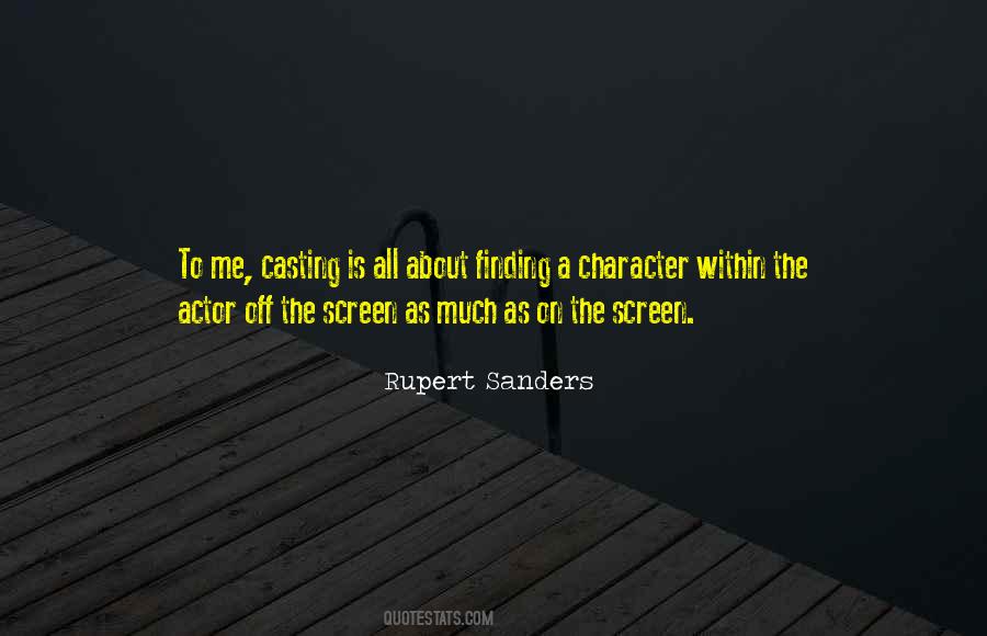 Rupert Sanders Quotes #181711