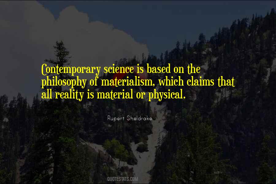 Rupert Sheldrake Quotes #1251908