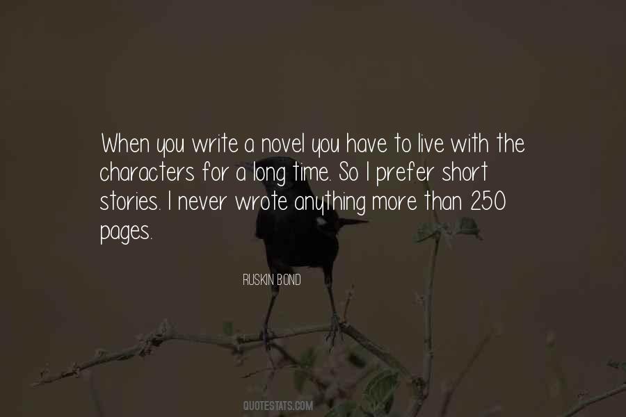 Ruskin Bond Quotes #283095