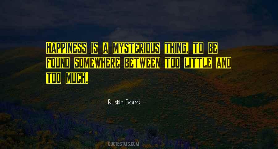 Ruskin Bond Quotes #398910