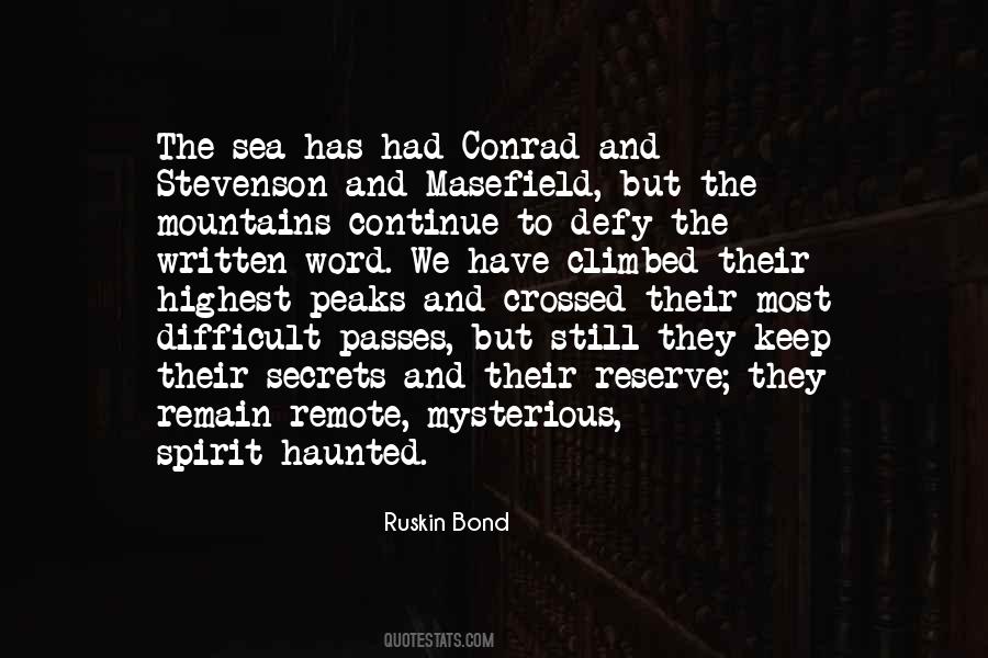 Ruskin Bond Quotes #977895