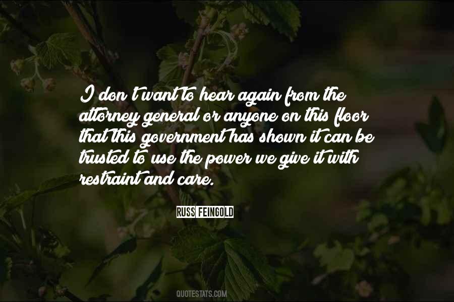 Russ Feingold Quotes #1399309