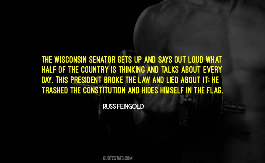 Russ Feingold Quotes #237326