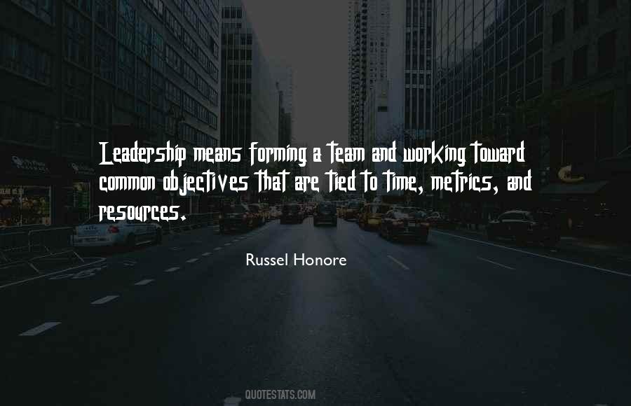 Russel Honore Quotes #1814234